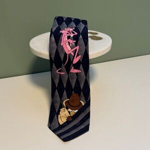 Pink Panther Themed Tie - Vintage 1994